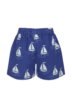bermuda in cotone blu MINI RODINI KIDS | 2523016460BLUE